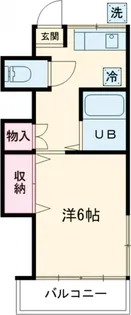 フジハウス【210号室】の間取り