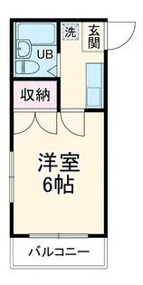 サンハイツSHIBUYA【103号室】の間取り