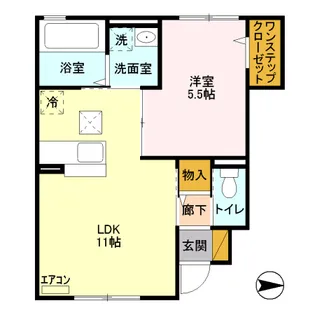 未来譜【1階】の間取り