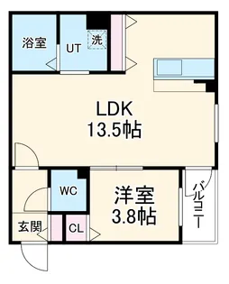 中村区高道町AP【102号室】の間取り