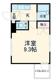プランドール・K【1階】の間取り