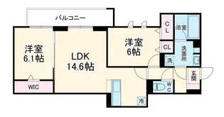 マルシェル館浦和美園【3階】の間取り
