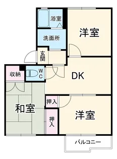 スプルースⅣ C【2階】の間取り