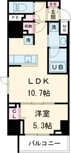 コートレジデンス南大塚【10階】の間取り
