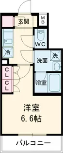 セジョリ中野富士見町【1階】の間取り