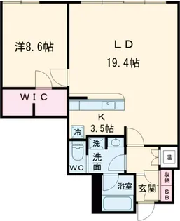 渋谷プロパティータワー【13階】の間取り