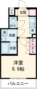 セジョリ中野富士見町【1階】の間取り