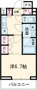 セジョリ中野富士見町【1階】の間取り