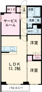 アジールコート練馬中村橋【120号室】の間取り