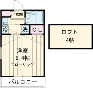 ヴェネディクト代田【2階】の間取り