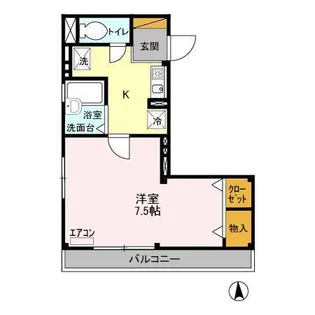 シャレー馬橋【2階】の間取り