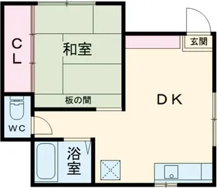 ふるやコーポ【2階】の間取り