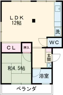 第一長縄ビル【302号室】の間取り