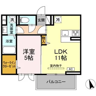 ヴィラH&H【2階】の間取り