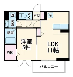 ヴィラH&H【3階】の間取り