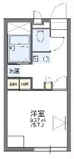 レオパレスフェニックス【2階】の間取り