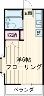 スカイコート【1階】の間取り