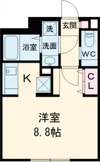 Mind Kamata【1階】の間取り
