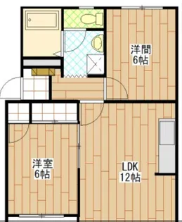 ベェスイズライフA【3階】の間取り