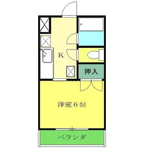 YFC南台【1階】の間取り