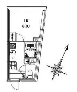 リュジアン北赤羽【2階】の間取り