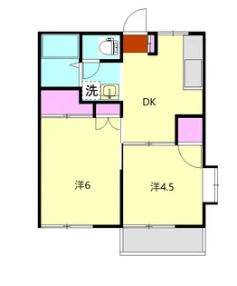 ファミーユM【2階】の間取り