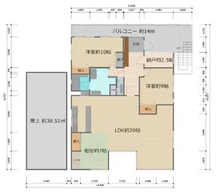 ネモト【2階】の間取り
