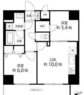 SAION町屋【4階】の間取り
