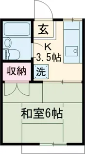 ニューアイランドハイツ【2階】の間取り