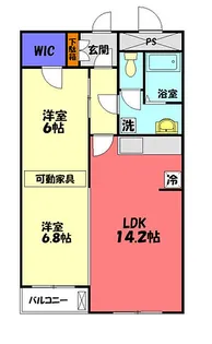 カーサ・ペロ八王子【304号室】の間取り