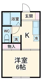 ロワール駿河台【1階】の間取り