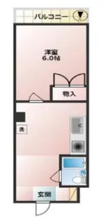 Sビル【302号室】の間取り