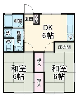 カントリーライフⅠ【2階】の間取り
