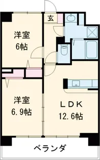 エスペランサ光が丘【1階】の間取り
