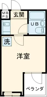 セントヒルズ国立【403号室】の間取り