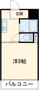 パレス90【403号室】の間取り