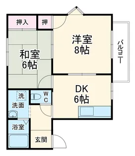 シャンボール今伊勢 C棟【1階】の間取り