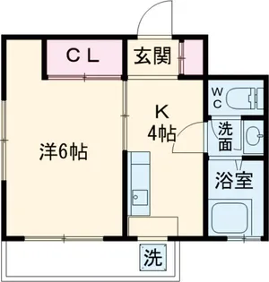 アネックスM【6階】の間取り