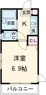 グランツ経堂【3階】の間取り