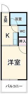 望が丘マンション【4階】の間取り