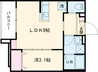 rh Itabashi【1階】の間取り