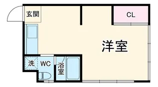 サンハイツ【202号室】の間取り
