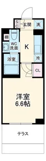 ストーリア市川行徳【5階】の間取り