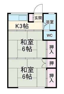 昇和ハイツ【102号室】の間取り