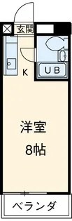 ビラ三秀植田【304号室】の間取り