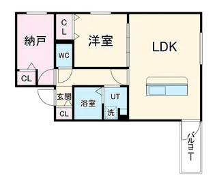 RUSCELLO守山【302号室】の間取り