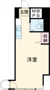 ウインズ落合【4階】の間取り