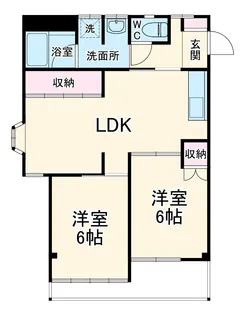 ヴィヴィッドヒル【1階】の間取り