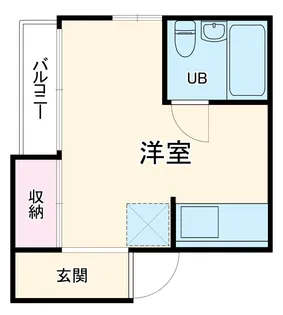 プリモクラッセ高津【1階】の間取り