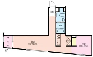 モンクレ桜新町【2階】の間取り